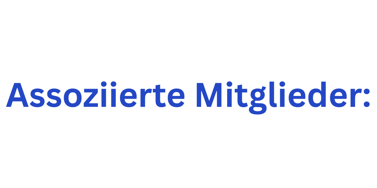 Assoziierte Mitglieder
